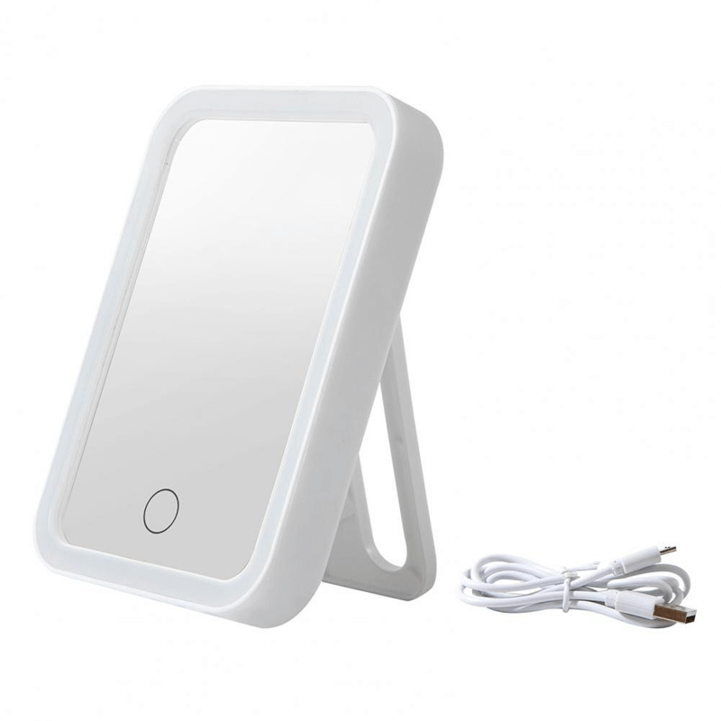 Tragbarer LED-Schminkspiegel