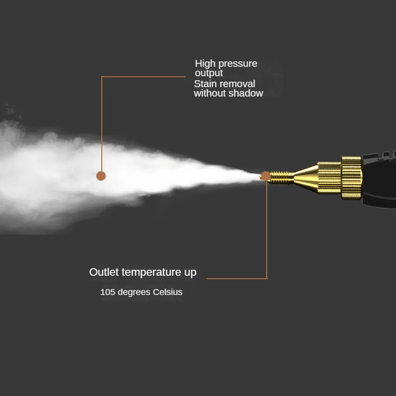 NordVatten - Tragbarer Dampfreiniger Ecologist Umweltfreundlich 3 bar, 2500W Bakterientötend - Der stärkste Dampfreiniger auf dem Markt für den Hausgebrauch