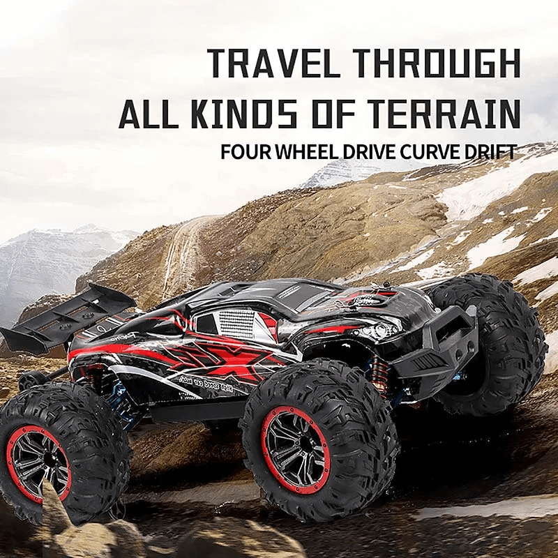 2.4G 4WD Brushless RC Car - Hochgeschwindigkeits-Off-Road-Rennfahrzeug mit 80 km/h