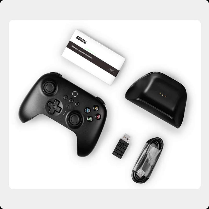 Ultimate 2.4G Wireless Controller - Hall-Effekt Joystick Upgrade für PC, Steam Deck & Android Spiele