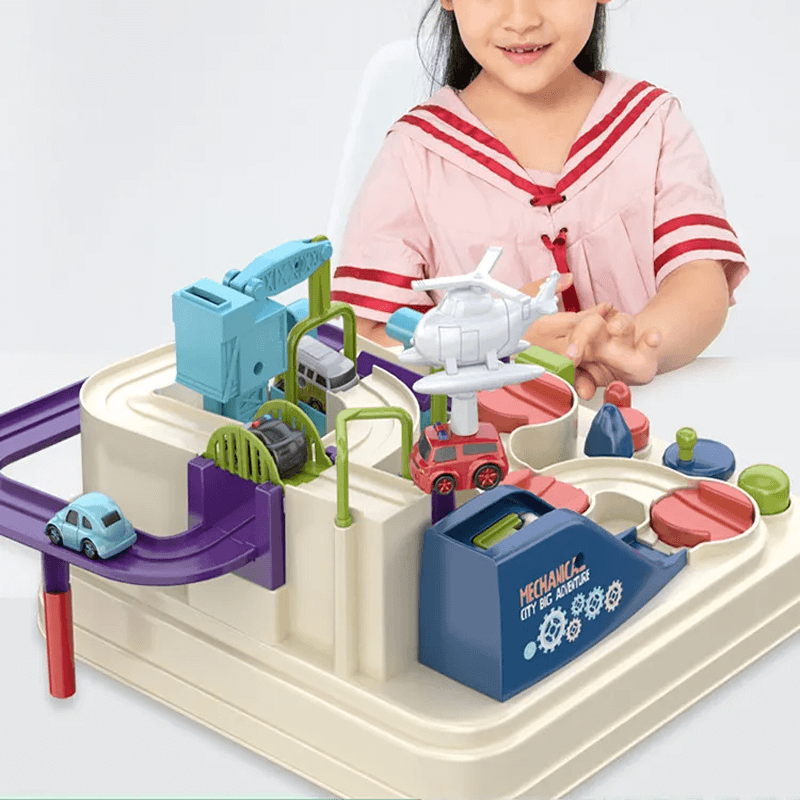 Batteriefreies Rennbahnmodell - Interaktiv und stoßfest aus ABS