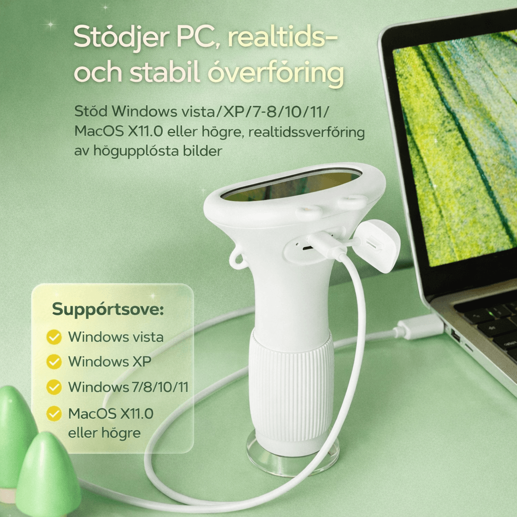 MicroPlay – Digitales Kindermikroskop mit 1000-facher Vergrößerung, 2-Zoll-IPS-Bildschirm sowie Foto- und Videofunktion