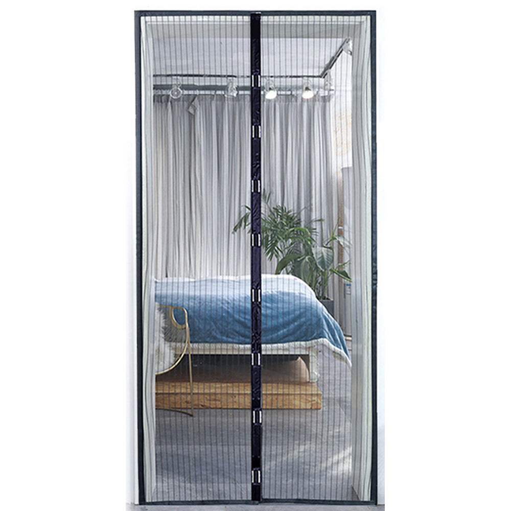 Magnetisches Moskitonetz für Tür mit automatischer Schließung | Insektenschutznetz mit Magnetverschluss - Mückenschutz für Terrasse, Balkon & Eingang (mehrere Größen)