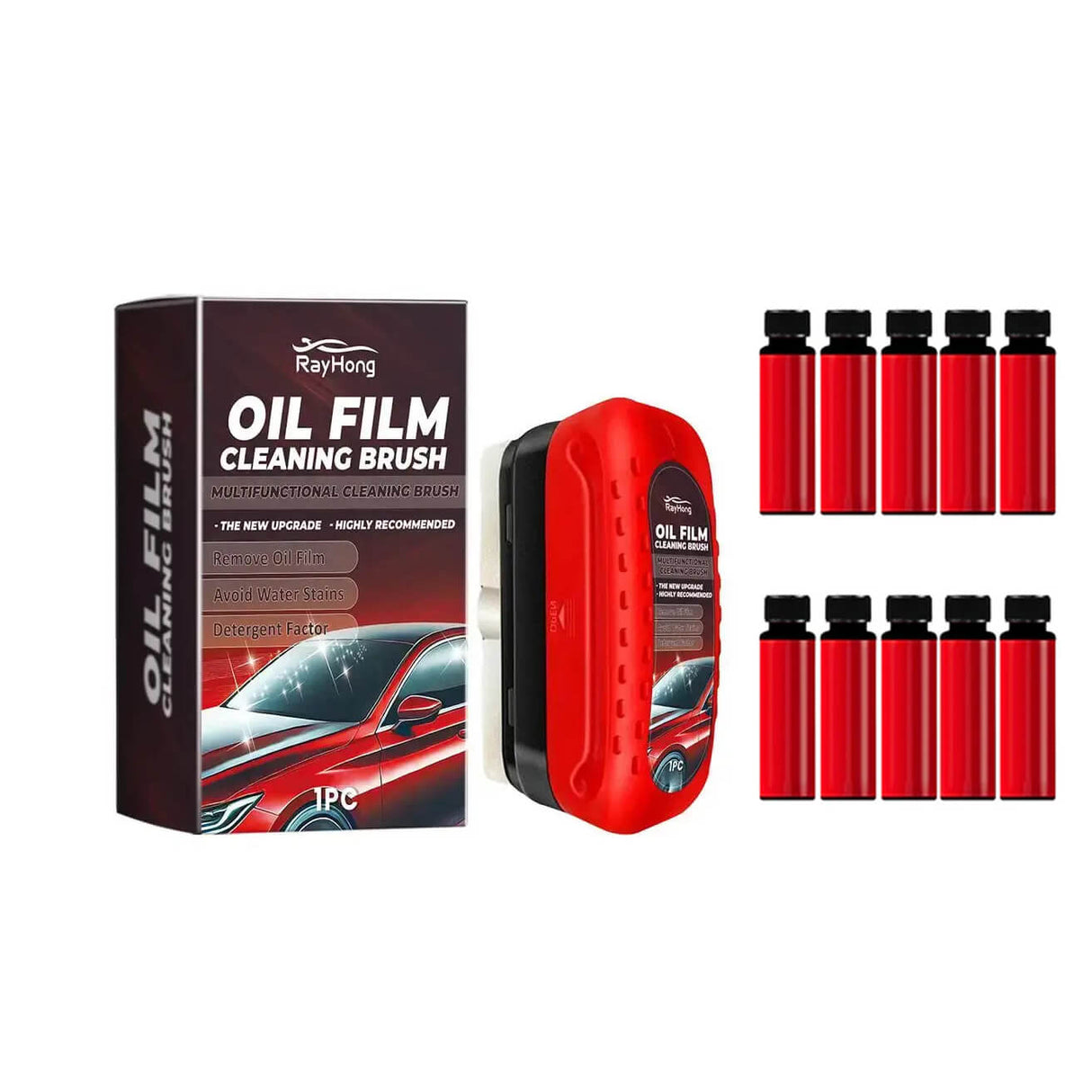 Handlicher Glasreiniger - Perfekte Sicht für Windschutzscheiben und Glasflächen im Auto