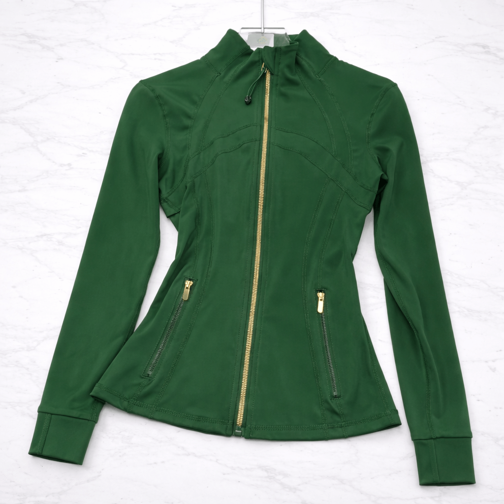 SilkMotion – Schlanke Yoga- und Trainingsjacke mit Reißverschluss, schnell trocknendem Material und anschmiegsamem Schnitt für einen aktiven Alltag