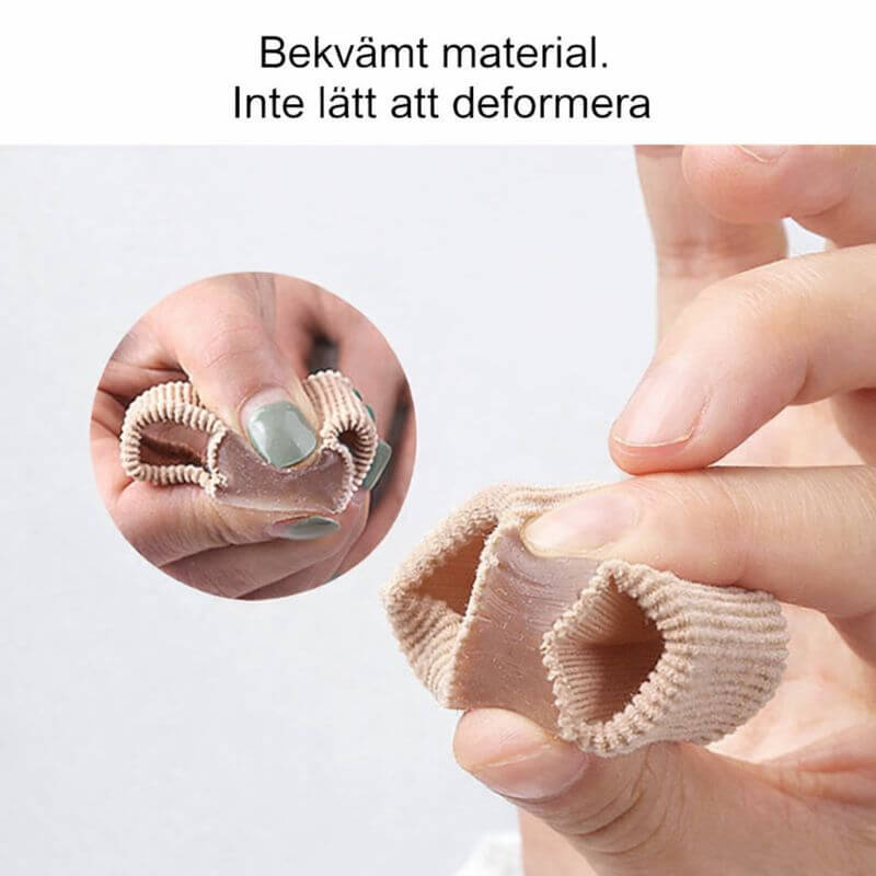 ToeAlign – Zehenspreizer aus Silikon für mehr Fußkomfort, Pediküre und täglichen Halt in Schuhen und zu Hause