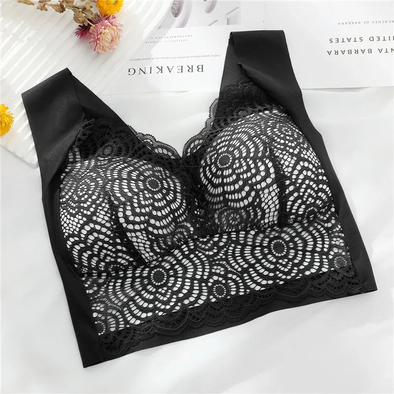 ComfortMax - Nahtloser BH in Übergröße für Frauen M-5XL - Kabelloser Minimizer - Push Up