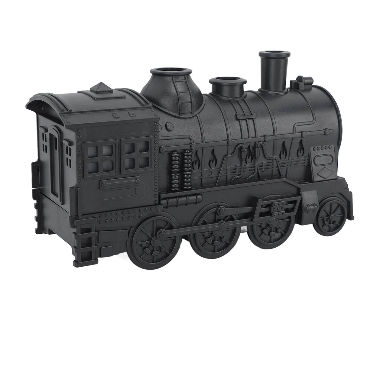 TrainAroma - Luftbefeuchter & Aroma Diffusor mit LED und Fernbedienung | Einzigartiges Zug inspiriertes Design