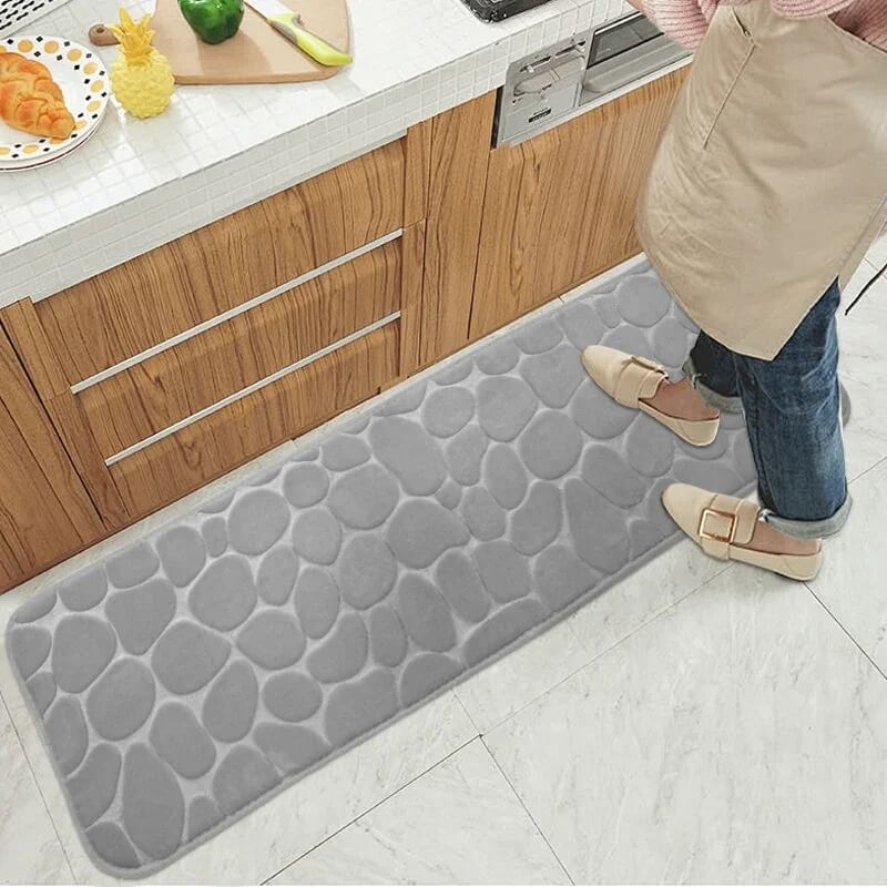 VelvioMat - Große Memory Foam Badematte | Rutschfeste, weiche & saugfähige Matte für das Haus