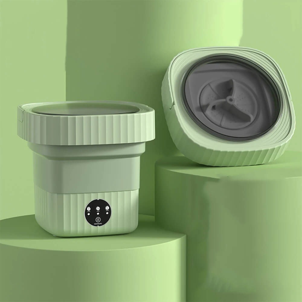 EcoWash - Effiziente & klappbare Mini-Waschmaschine