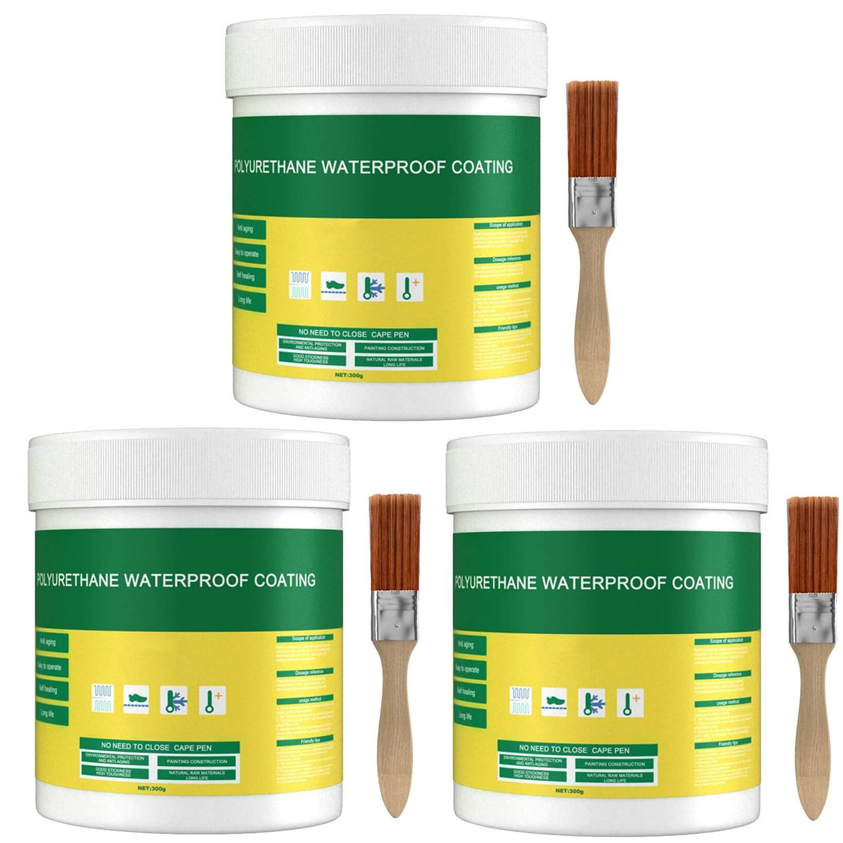 HydraCoat - Wasserdichte Beschichtung | Transparente Beschichtung für Leckreparaturen