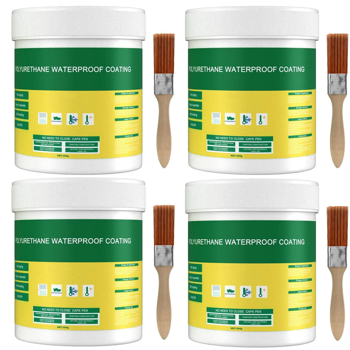 HydraCoat - Wasserdichte Beschichtung | Transparente Beschichtung für Leckreparaturen