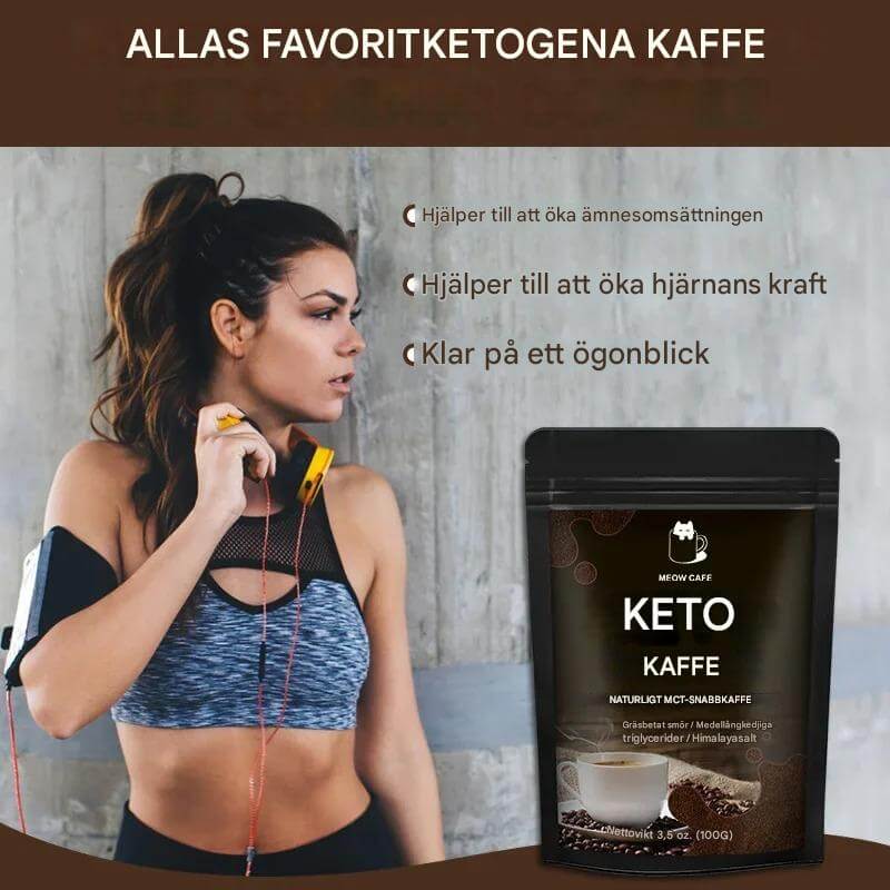 KetoBrew - Ketogene Kaffeemischung für Energie und Wohlbefinden | Aromatisches Getränk zur Ergänzung Ihres Lebensstils