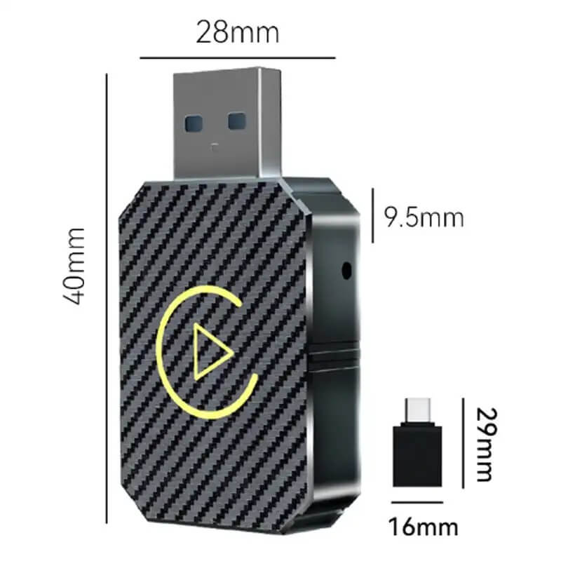 AutoLink - Kabelloser Android Auto & IOS CarPlay Adapter für Multimedia im Auto