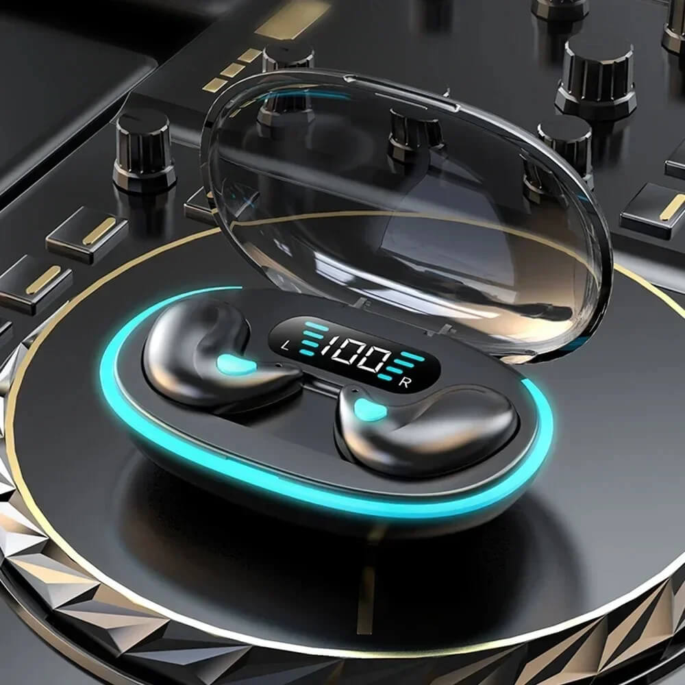 SoundBeats - Minimal Ultra Thin Wireless HiFi Kopfhörer für Schlaf & Komfort