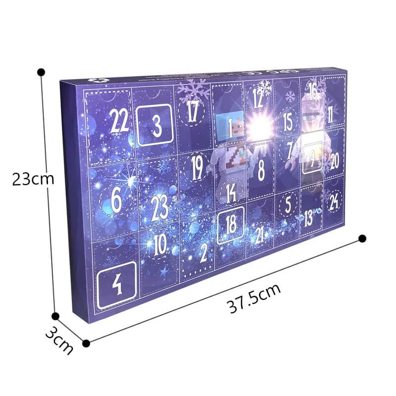 MiniCraft - Adventskalender mit 24-Tage-Countdown und Action-Figuren