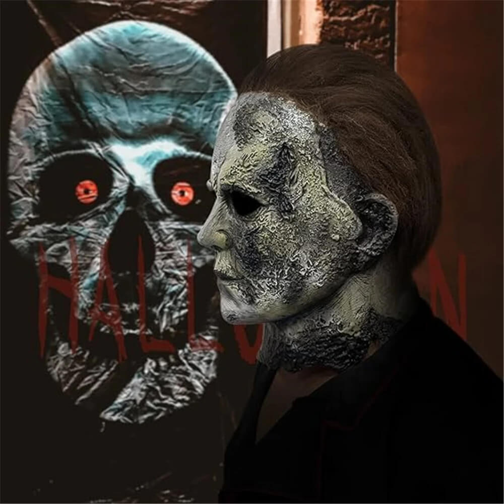 Halloween Michael Myers Maske - Horror Maske für Halloween und Cosplay