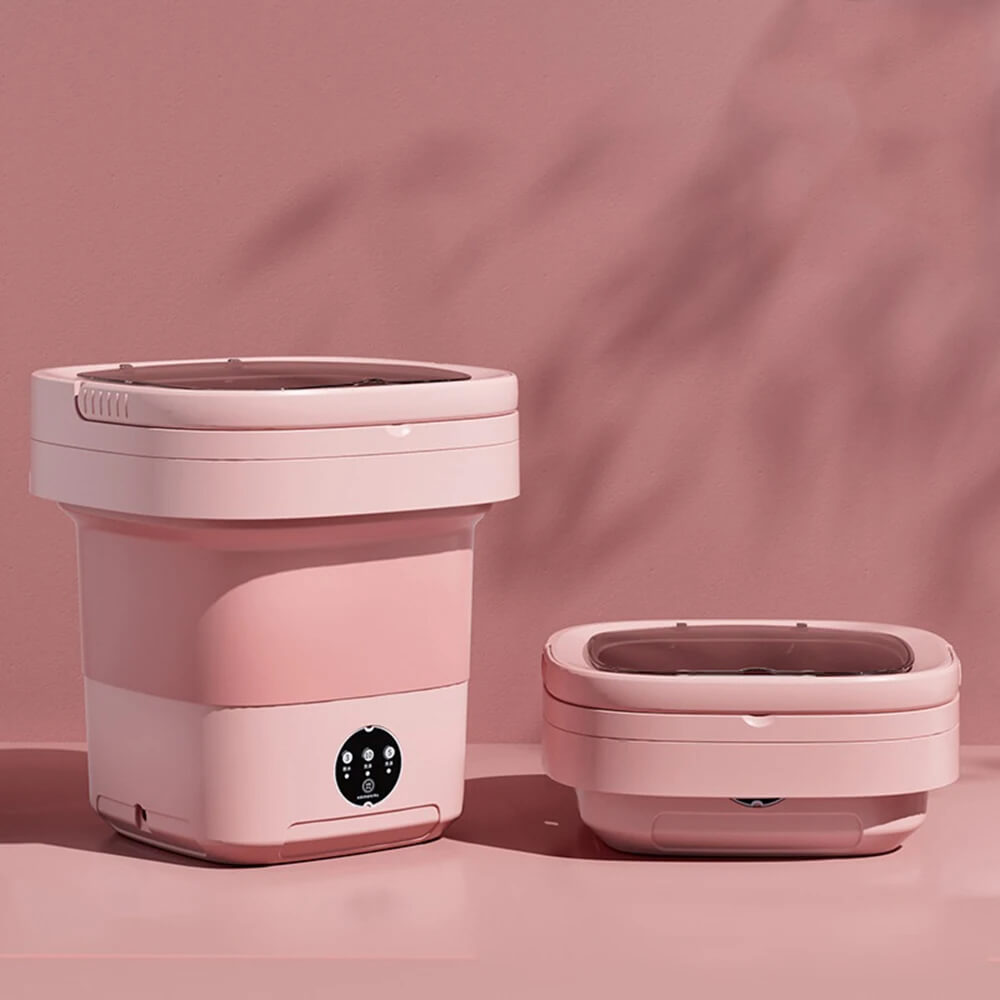 EcoWash - Effiziente & klappbare Mini-Waschmaschine