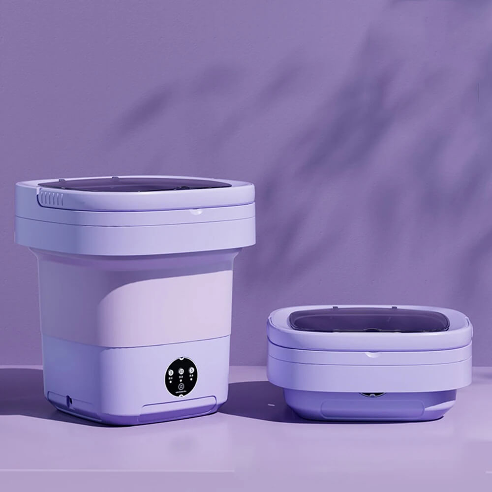 EcoWash - Effiziente & klappbare Mini-Waschmaschine