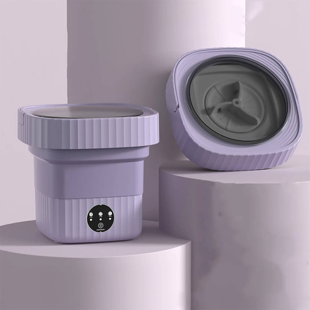 EcoWash - Effiziente & klappbare Mini-Waschmaschine