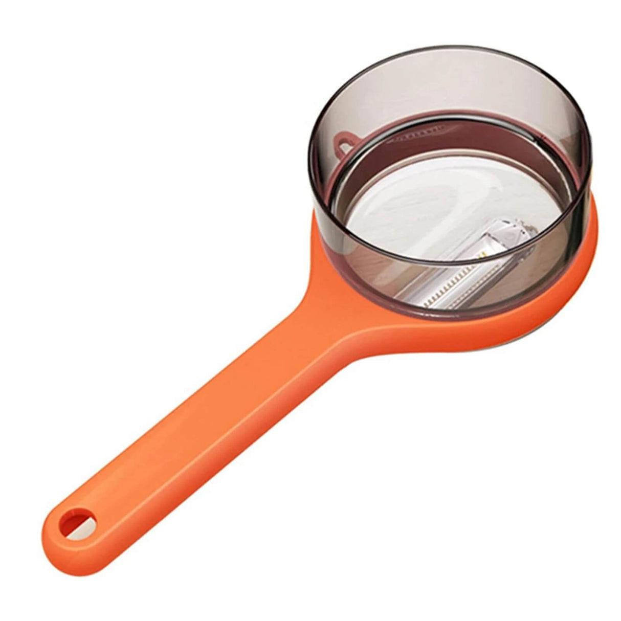 PeelPod - Schälmesser mit integrierter Aufbewahrungsbox | Smartes Küchenwerkzeug für weniger Verschüttungen