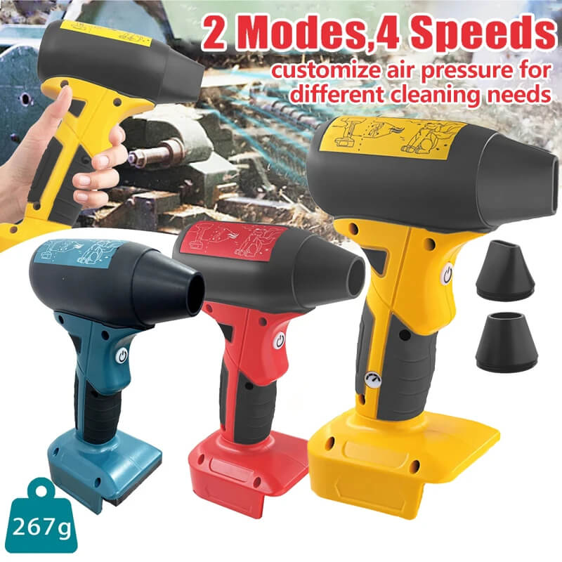 VoltBreeze - Tragbarer Jet-Ventilator mit 4 einstellbaren Geschwindigkeiten für effizienten Luftstrom