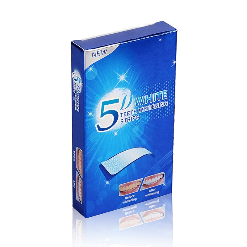 5D Gel-Zahnweiß-Streifen