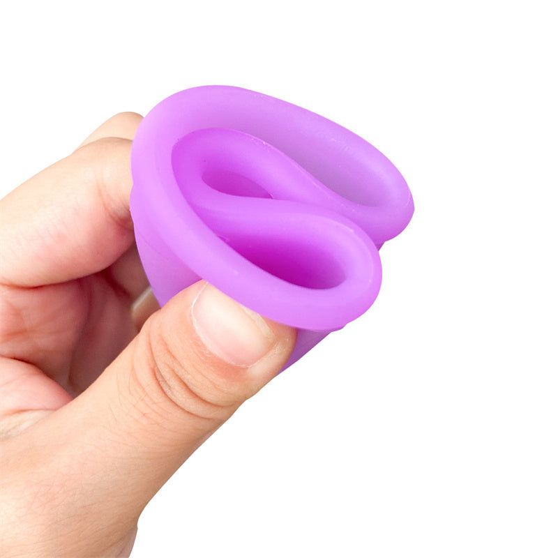 Bequeme Menstruationstasse aus Silikon für Sie