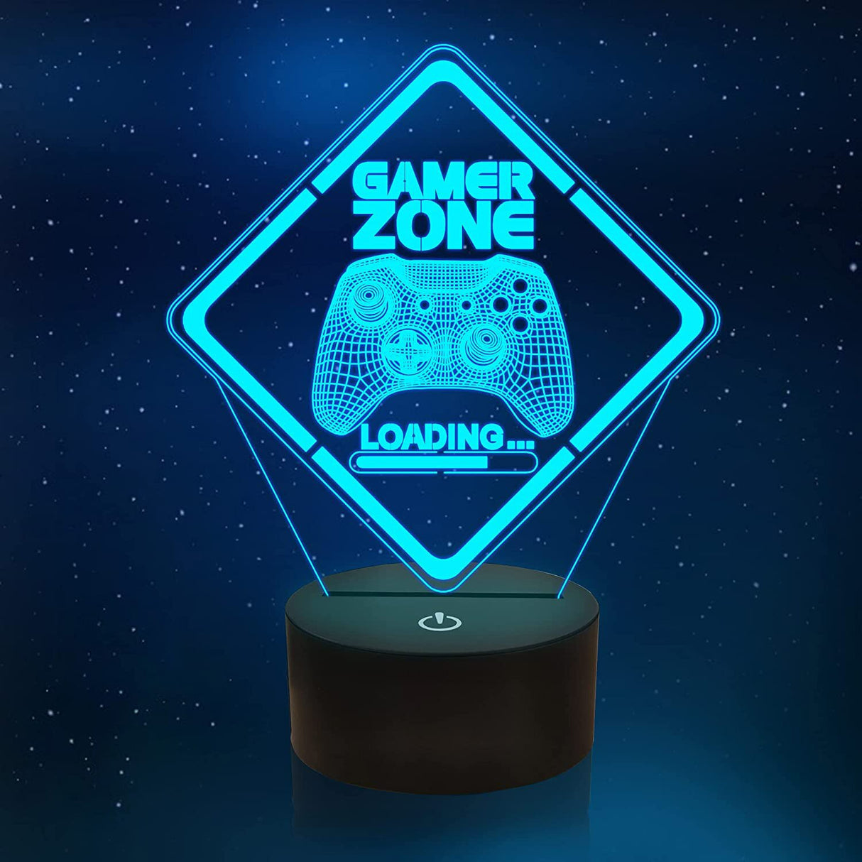 3D-LED-Lampe Gamer