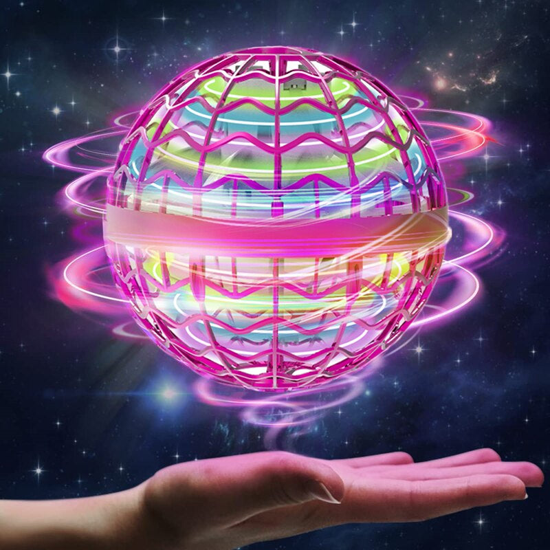 Fliegende LED-Kugel - fliegt wie ein Bumerang