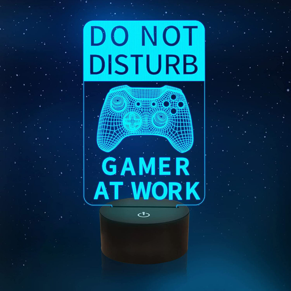 3D-LED-Lampe Gamer