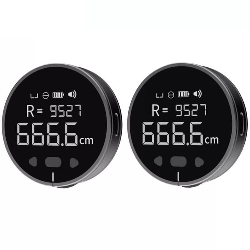Rundes elektronisches Lineal Entfernungsmesser