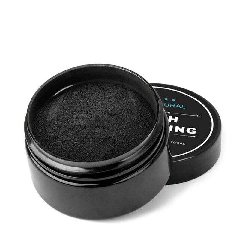 Aktivkohle-Zahnaufhellungspulver