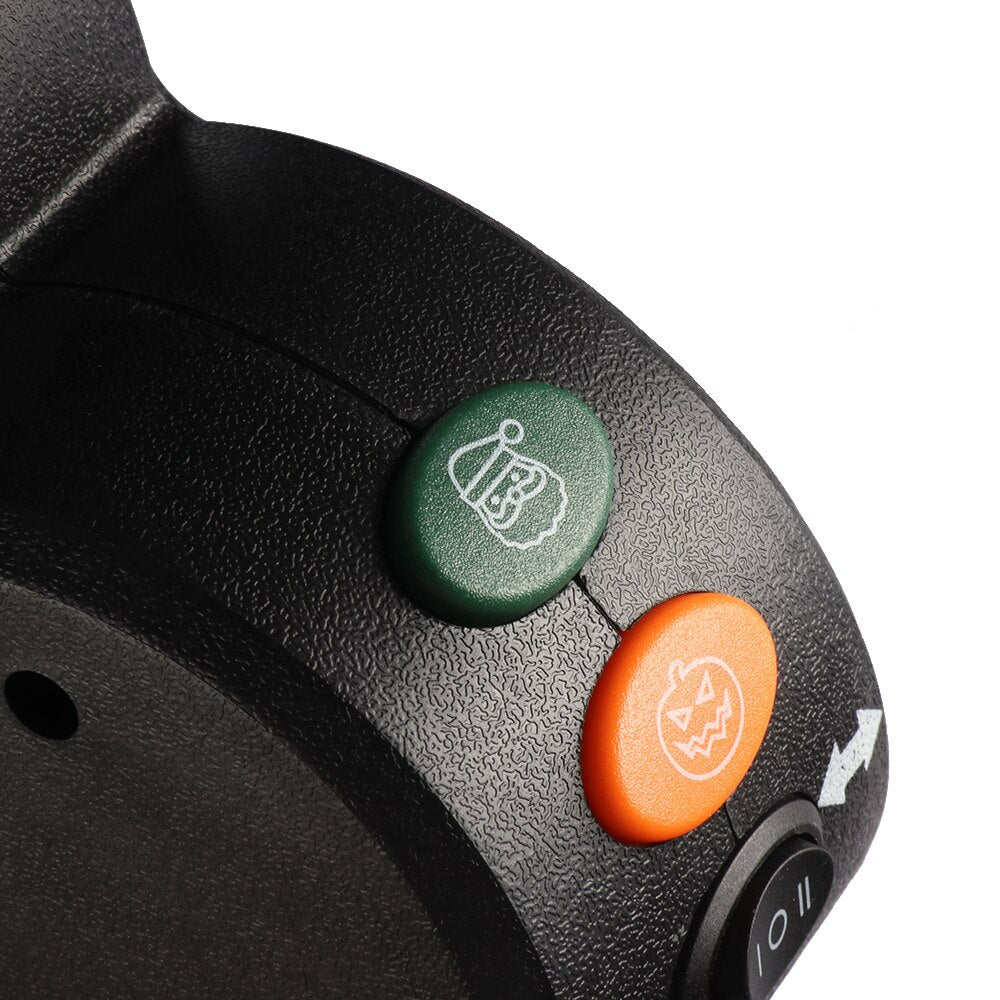 Weihnachten & Halloween Holographie Projektor - 12 gruselige Projektionen, LED Bühneneffekte für Party, einfache Installation, perfekte Dekoration