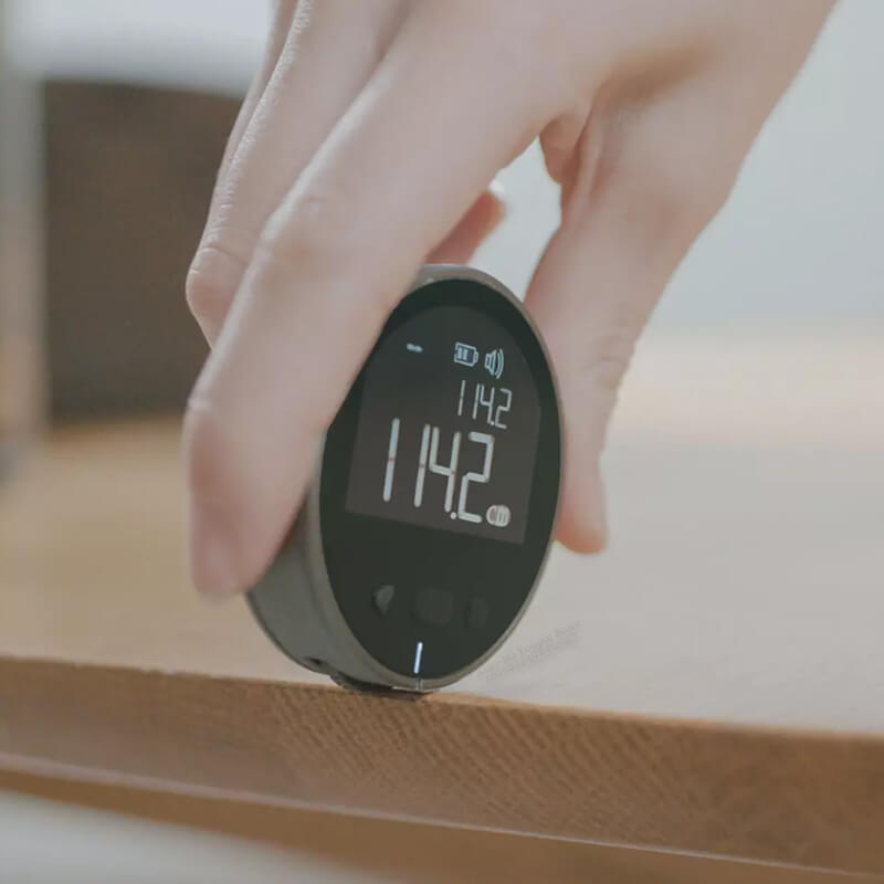 Rundes elektronisches Lineal Entfernungsmesser