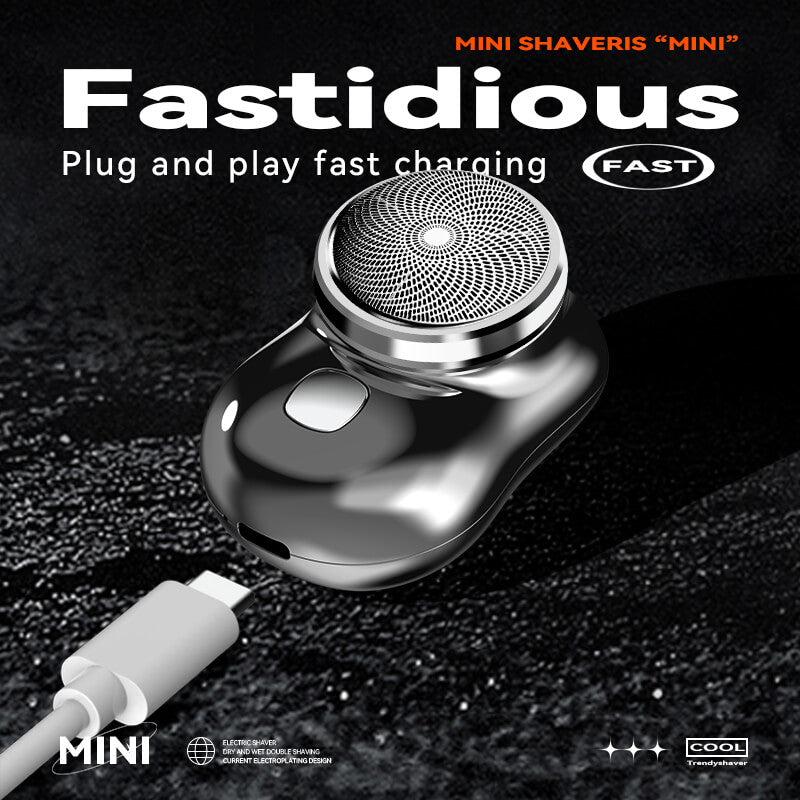 Tragbarer Mini-USB-Rasierer Effizient