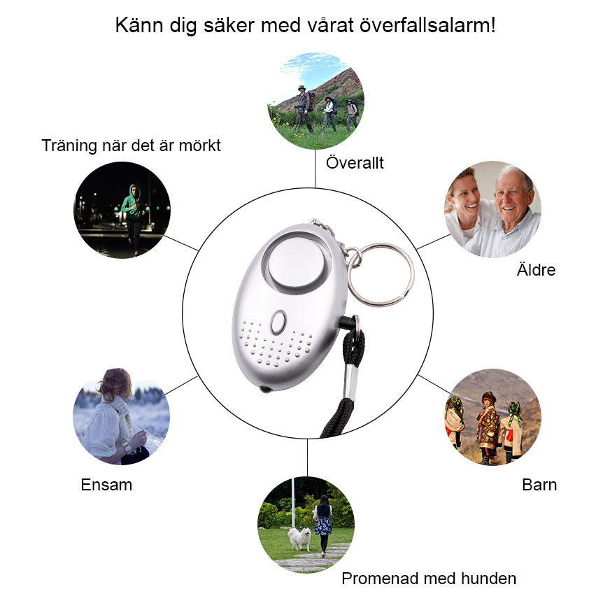 Kleiner Überfallalarm 130db 60min