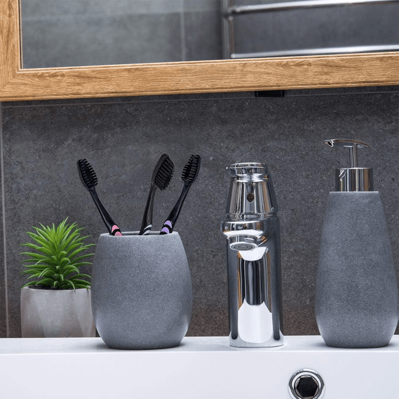 10 Stück Bambuszahnbürste mit Karbonfasern