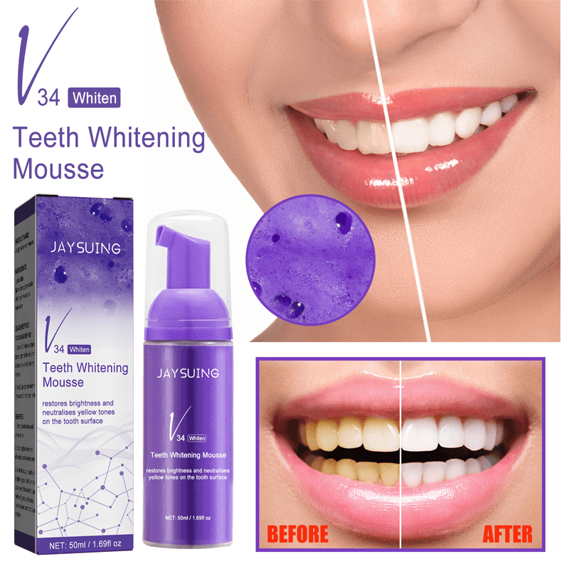 Deep Cleansing Teeth Whitening Mousse v34