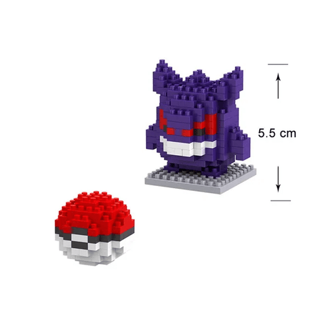 Poke Character Nanoblocks Anime-Bausteine