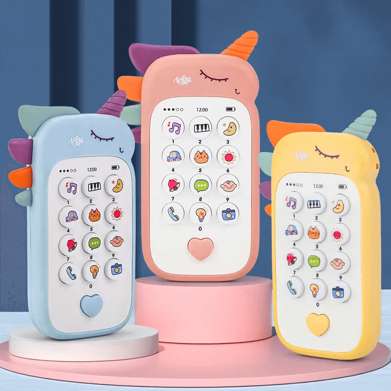 Sensory Baby Toy Phone - Stimuliert die sensorische Entwicklung und das Spiel