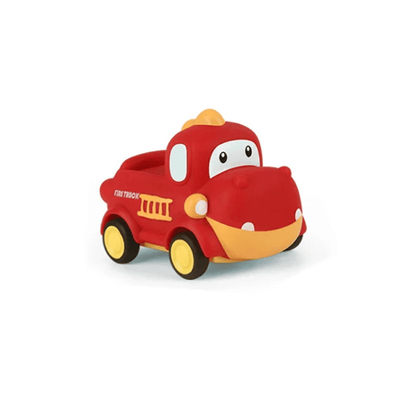 Mini-Nachziehauto für Kleinkinder - Gummiauto-Design und pädagogisches Spiel