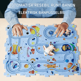 Puzzle-Eisenbahnspielzeug - Motorisches und kreatives Spielset für Kinder zum Selbermachen