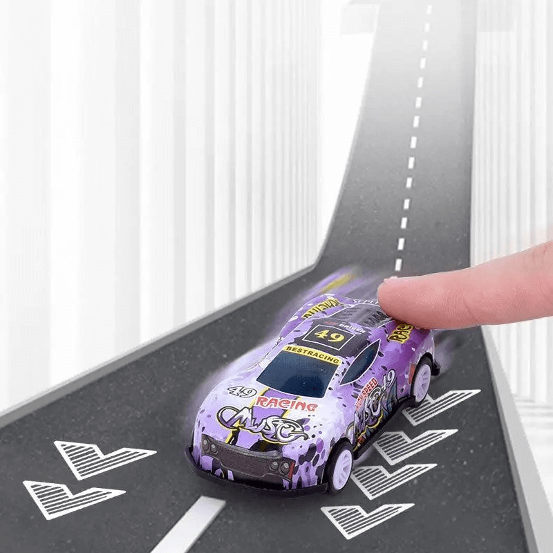 Mini-Rennwagen-Set für Kinder - robuste Konstruktion und Federung