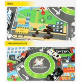 Urban inspirierte Spielmatte - Roadmap Poster für kreatives und pädagogisches Spielen