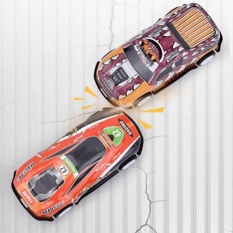 Mini-Rennwagen-Set für Kinder - robuste Konstruktion und Federung