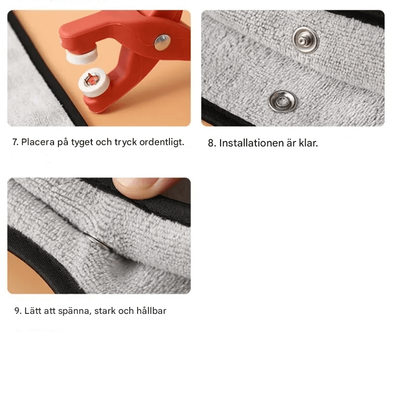 DIY Metall-Druckknopf-Werkzeug - Präzisionswerkzeuge für Kleidung, Leder und Kunsthandwerk