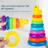 Pyramide Turm Stapeln Spielzeug für Babys - Entwicklung der Feinmotorik und kreatives Spiel