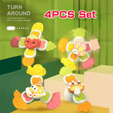 Baby Spinner Spielzeug mit Saugeffekt - Stimuliert die sensorische und kognitive Entwicklung