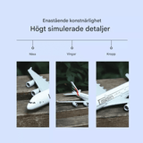 Metallflugzeugsammler im Maßstab 1:400 - Perfektes Geschenk für Kinder und Erwachsene